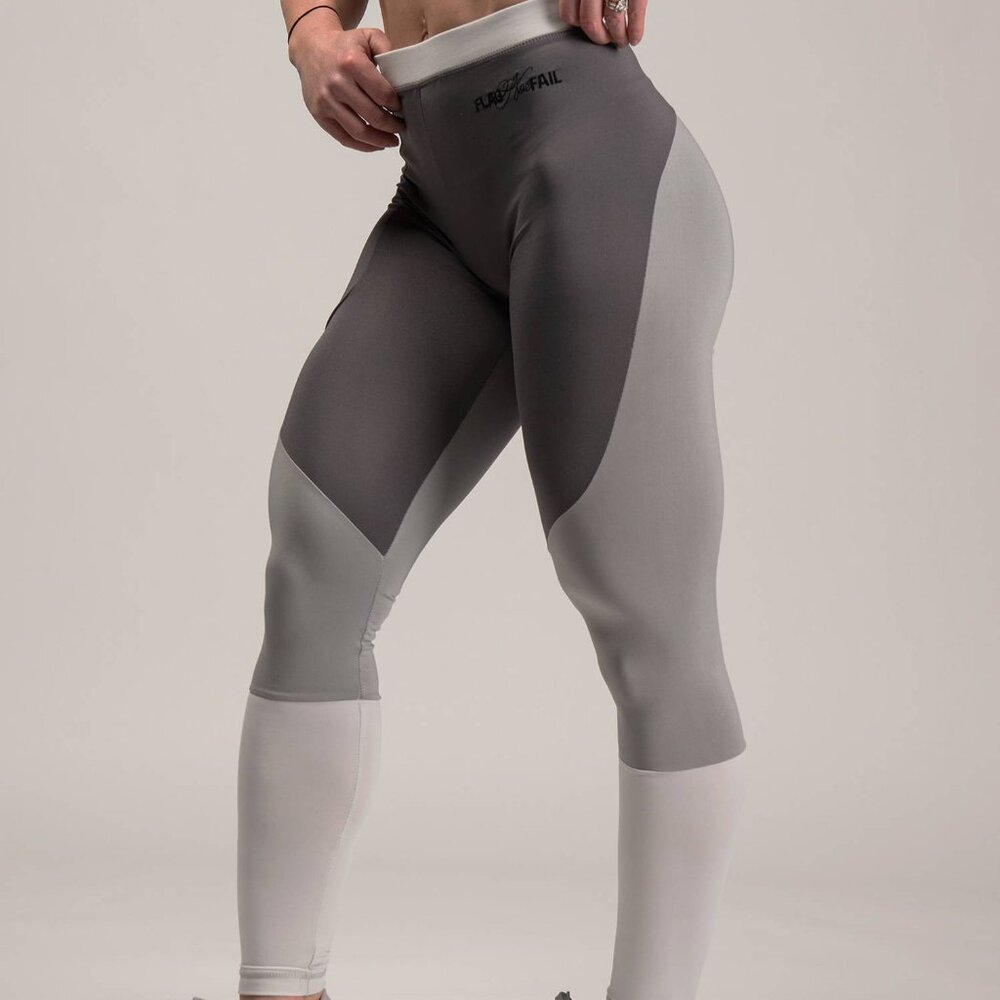 Flag Nor Fail Tri-Colored Gray Leggings